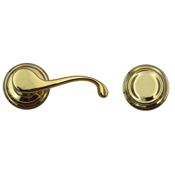 SOCIETY Entrance Handle Lockset 568-HL- IP-LO3(L) (W/O Key) 