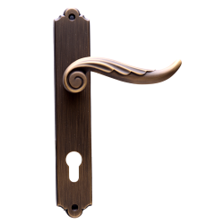 BAL Brass Lever Handle G-RA CY F76 (AB) Italy 