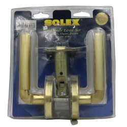 SOLEX Brass Lever Lock 201 PB/SB 