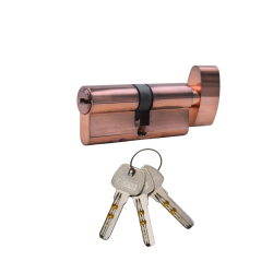 DEVO Cylinder 70MM K9 Rose Gold