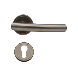CASA Stainless Steel Lever Handle On Rose  TH-005 SS-26 HOLLOW