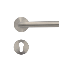 CASA Stainless Steel Lever Handle On Rose GL-386 SS-20 HOLLOW