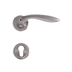 DEVO Stainless Steel Lever Handle On Round Rose 2235 