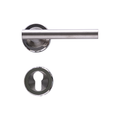 DEVO Stainless Steel Lever Handle On Round Rose 2236 