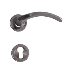 DEVO Stainless Steel Lever Handle On Round Rose 2245 