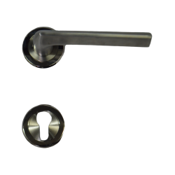 DEVO Stainless Steel Lever Handle On Round Rose 2246 