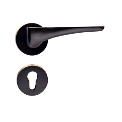 DEVO Brass Lever Handle On Rose H020 BCG 