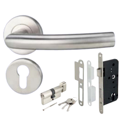 HAFELE Lever Handle S/S Matt 499.10.106 