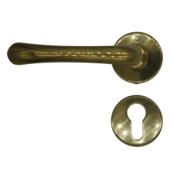 HOPPE Brass Lever Lock M 173 / 14 L 