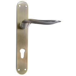 IBI Brass Lever Handle On Plate RAYON CY ATQ 