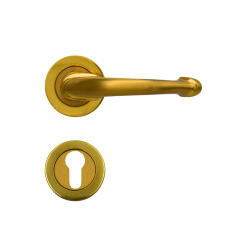 IBI Brass Lever Handle GONCA CY On Rose SL 