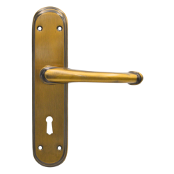 IBI Brass Lever Handle GONCA CY On Rose SS 