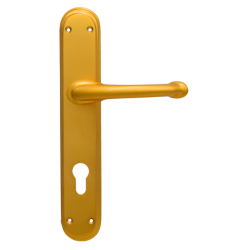 IBI Brass Lever Handle GONCA CY MG On Plate 