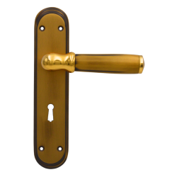 IBI Brass Lever Handle OGHA KY A-GOLD 