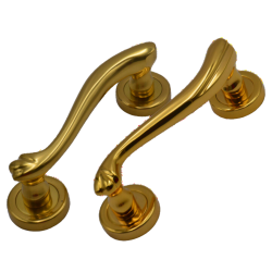 IBI PHR Brass Pull Handle VILLA No.1 GP 