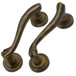 IBI PHR Brass Pull Handle VILLA No.1 ATQ 