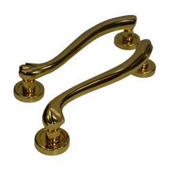 IBI PHR Brass Pull Handle VILLA No.2 GP 