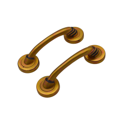 IBI Brass Pull Handle GONCA PHR NO.1 CBN  