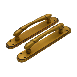 IBI Brass Pull Handle SANDRA PHP ABN 10"  