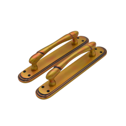 IBI Brass Pull Handle SANDRA PHP CBN 10"  