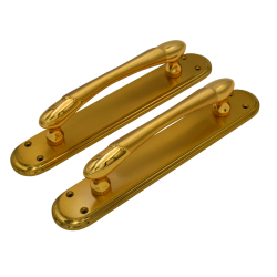 IBI Brass Pull Handle SANDRA PHP SNG 10"  