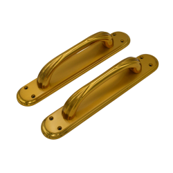 IBI Brass Pull Handle SELINA PHP SNG 10"  