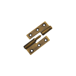 MATEX Brass Lift Off Hinges HI 63 x 47 x 2MM AB (R)