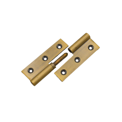 MATEX Brass Lift Off Hinges HI 75 x 50 x 2MM AB (L)
