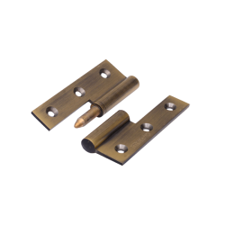MATEX Brass Lift off Hinges HI 100 x 63 x 3MM AB (L)
