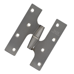 YANK Brass French Hinge 5" SS LH H Shape