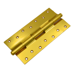MATEX Brass Hinges 8" x 4 x 4MM Railway PBL