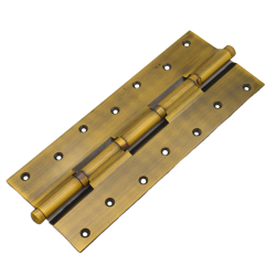 MATEX Brass Hinges 10" x 4 x 4MM Railway AB