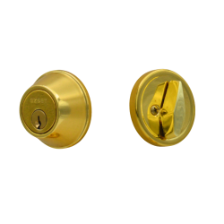 EZSET Deadbolt Lock 200LA-US3-AL Single Cylinder  EZ 62