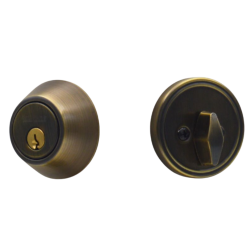 LOCWARE Single Cylinder Deadbolt D281-US5-60mm LW 104