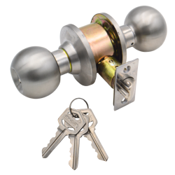 EZSET Door Lock 100C-BA-US32D-AL Entrance EZ 4 