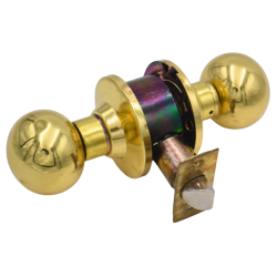 EZSET Door Lock 101C-BA-US3-AL Passage EZ 10 & 16
