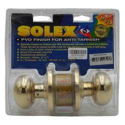 SOLEX Door Lock 9210 PVD Entrance 