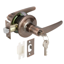 HAFELE LEVER LOCK.ENTRANCE.AN.COP. SET 489.10.791
