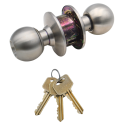EZSET Door Lock  109EA-BA-US32D-95mm-Heavy Duty Classroom EZ 60 