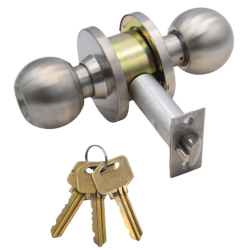 EZSET Door Lock  EA3012-US32D-95mm-Heavy Duty Classroom EZ 185 