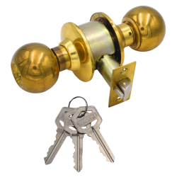EZSET Door Lock  108C-BA-US3-60mm Double Cylinder EZ 46 