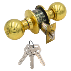 EZSET Door Lock  108C-BA-US3-AL Double Cylinder EZ 47 