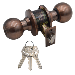 EZSET Door Lock  108C-BA-US11-AL Double Cylinder EZ 50 