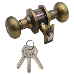 EZSET Door Lock 100C-OS-US5-AL-60mm Entrance EZ 253