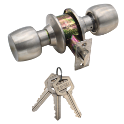 EZSET Door Lock 109C-DN-US32-60mm Classroom EZ 257 