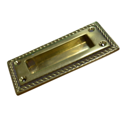 MATEX Brass Flush Pull Handle 4" 15399 PB
