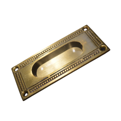 MATEX Brass Flush Pull Handle 4" 15400 AB