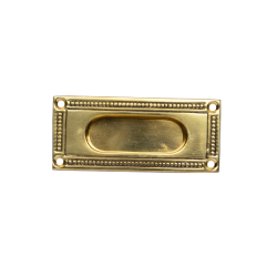 MATEX Brass Flush Pull Handle 4" 15400 PB