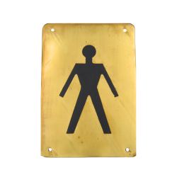 MERCHANT Sign Plate BOY 160 x 100  mm SP16