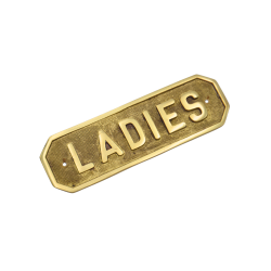 MERCHANT Sign Plate LADIES Large 165  mm SP 01